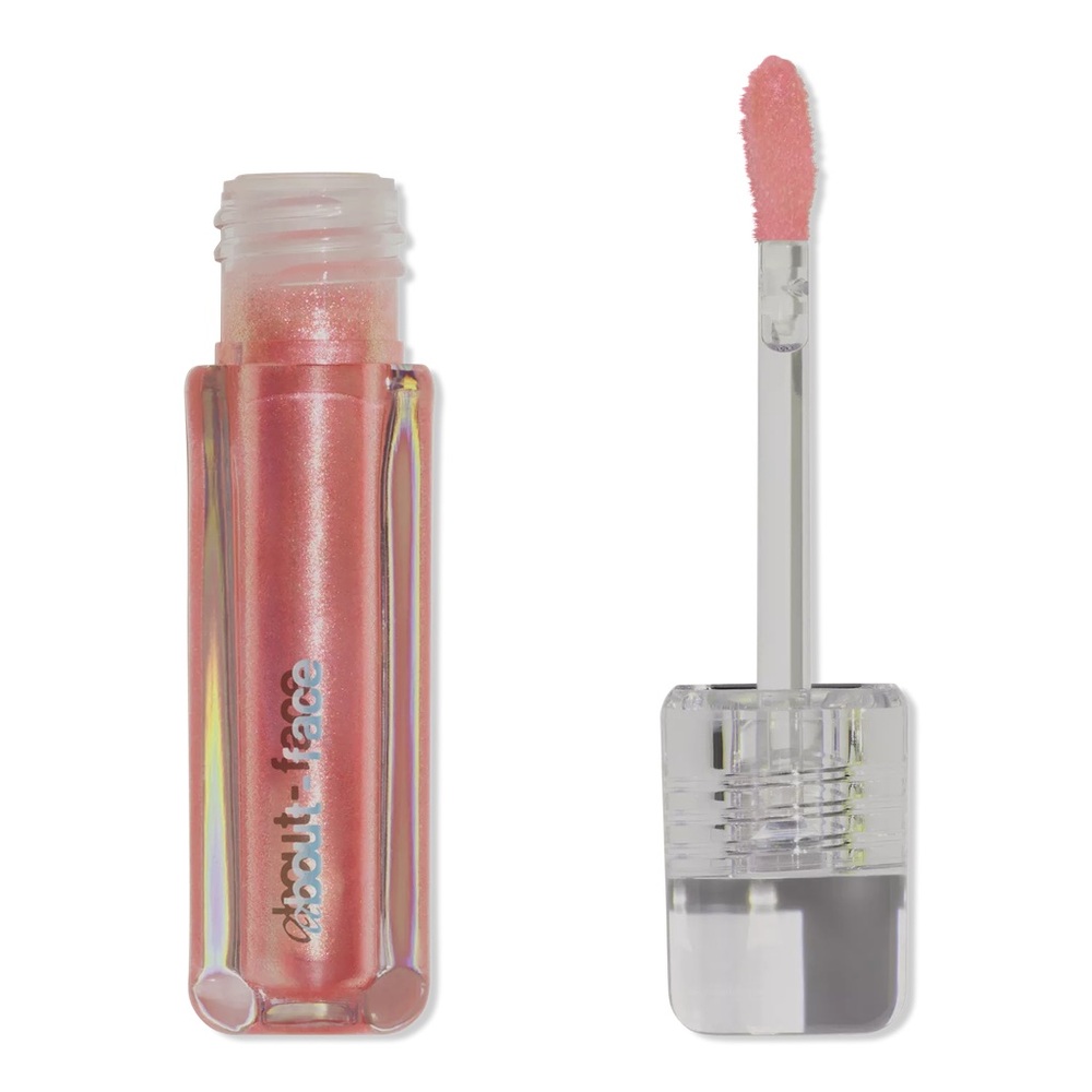 about-face Light Lock Lip Gloss - Angel On Fire (iced mauve)